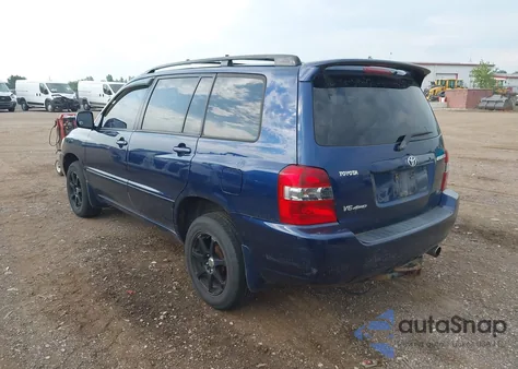 2005 Toyota Highlander V6 z USA, uszkodzony, nr VIN JTEEP21A150119294